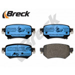 BRECK Bremsbelagsatz, Scheibenbremse